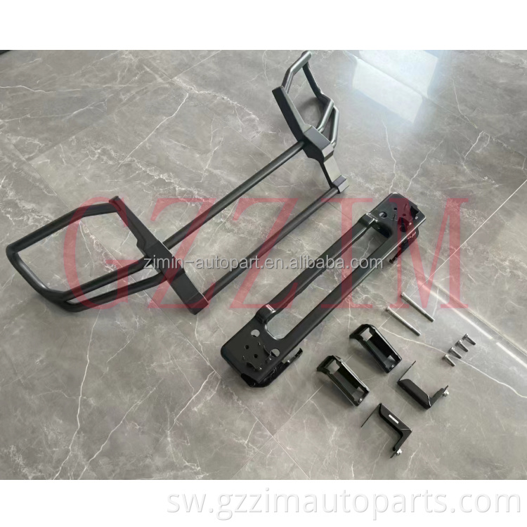 Black Stainless Front Protect Bumper Guard Used For W463A G63 Upgrade To BS Style